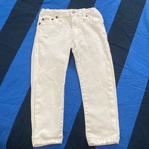 POLO 3T Boys White Jeans